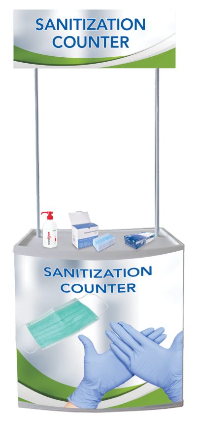 Sanitization counter manufacturer in Dubai