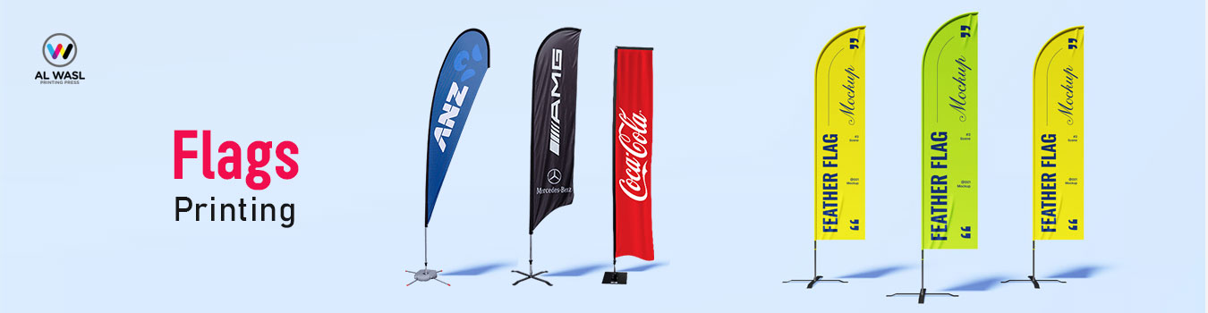 Flag Printing Services in Dubai - Customized Solution by Al Wasl Printing Press