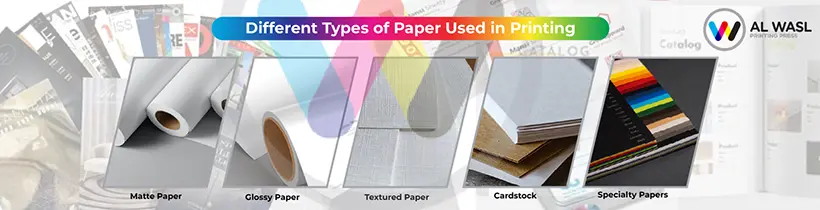 Different Types of Paper Used in Printing
